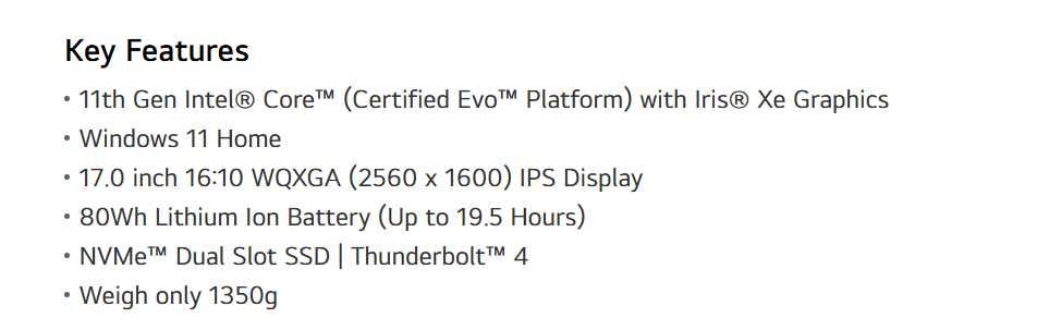 Laptop Ultra-Portabil LG Gram 17 – Doar 1.3kg (Stare Excelentă)