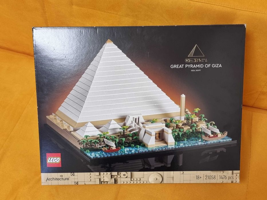 LEGO Architecture Marea piramida din Giza 21058, 1476 piese