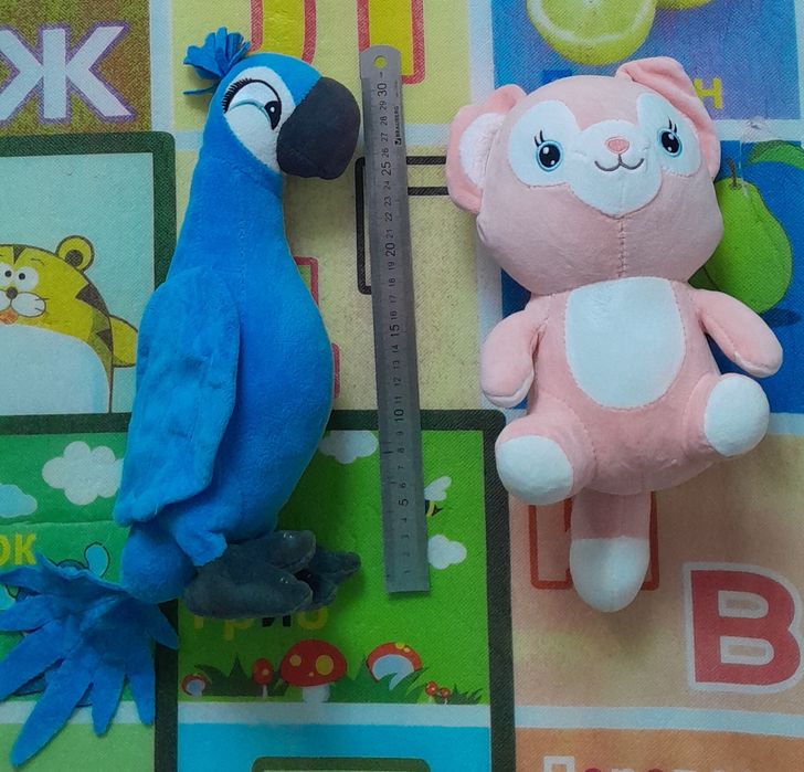 Мягкие игрушки вместе 1000 тг