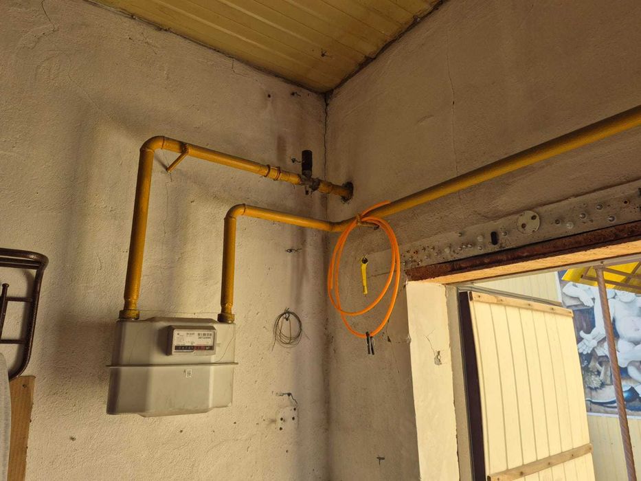 Газовая разводка 35 м с кранами