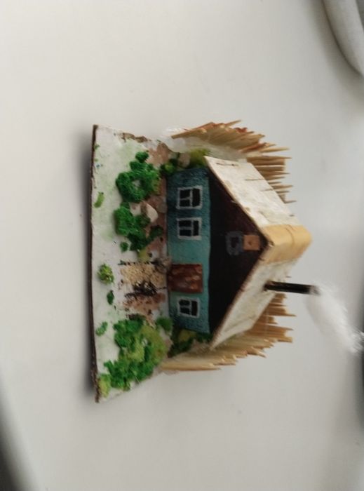 Деорама домик в деревне