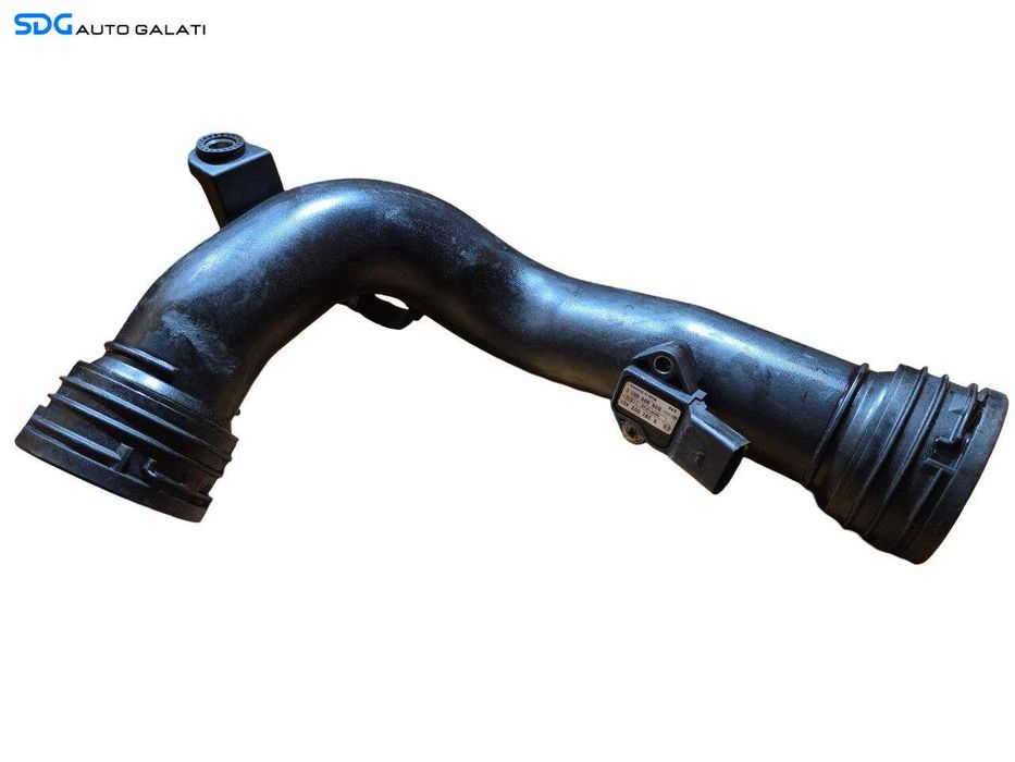 Conducta Tub Tubulatura Admisie Aer cu Senzor Volkswagen Jetta 2.0 TDI BKD 2005 - 2011 Cod 1K0145762L 1K0145770D 038906051C 0281002401 [N4528]