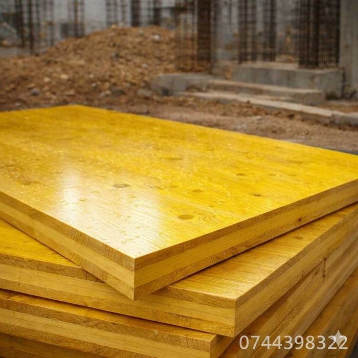 Panouri Galbene Cofrare 27mm – Rezistență pentru Ziduri și Plăci -Iași