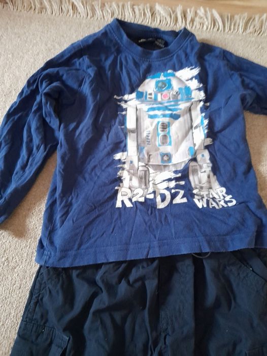 set bluza pantaloni primary 98 110 3 4 ani
