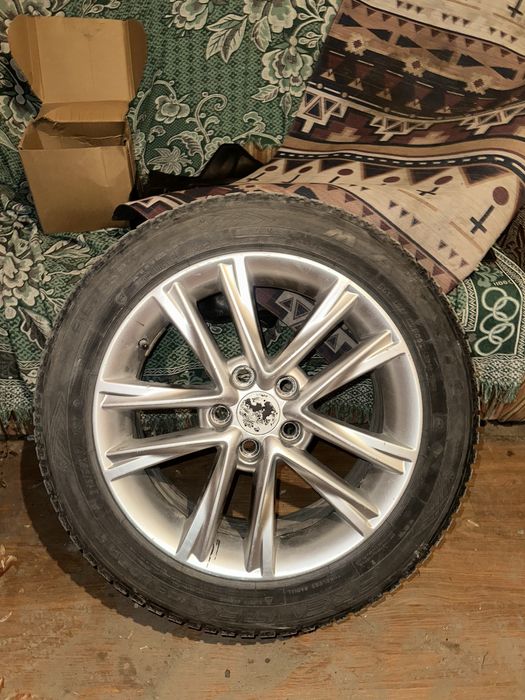 титанка с зимней покрышккой