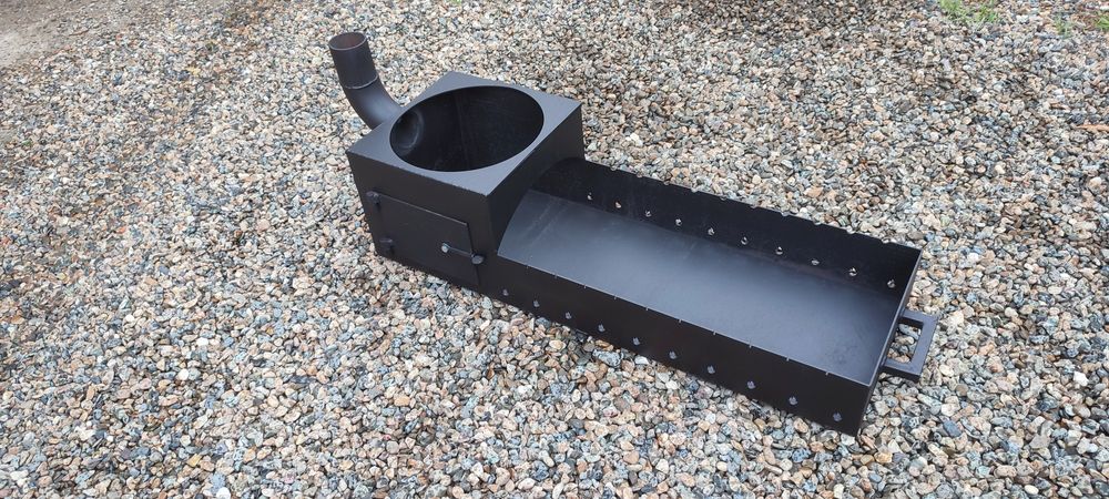 Мангал - печь пол казан 2в1