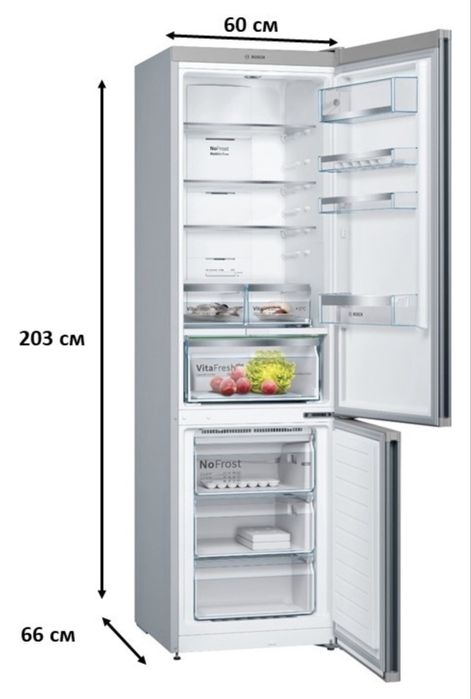 Холодильник Bosch KGN39LB30U черный