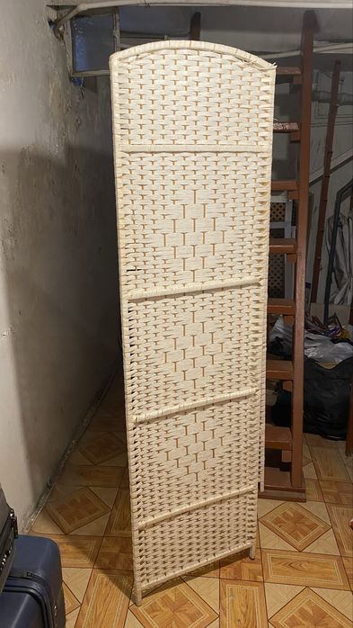 Ширма плетеная из ротанга