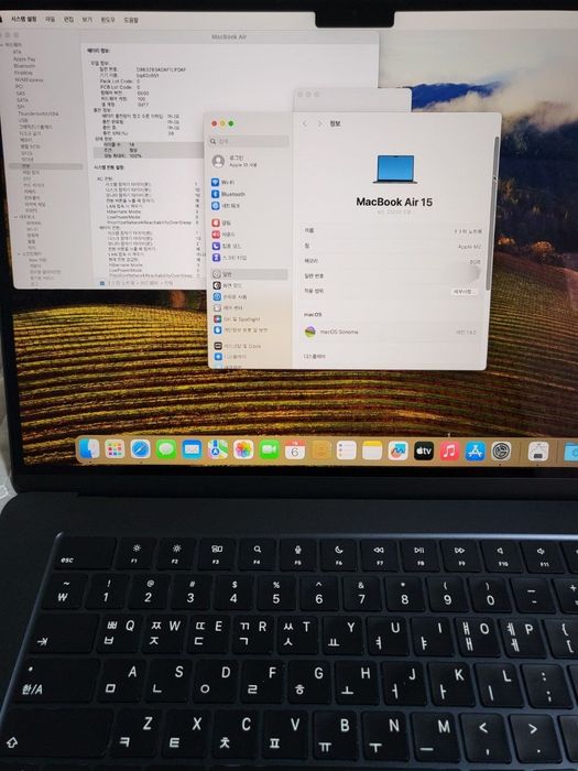 Macbook Air M2 15dyum  midnight blue full box sotiladi!!!