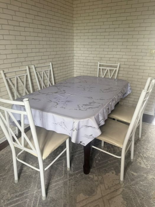 Стулья железные 6 шт