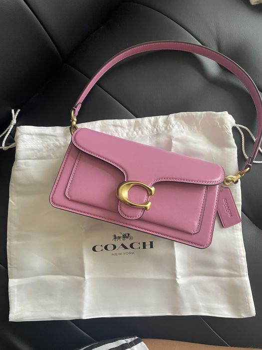 Оригинална чанта Coach Tabby 20 fuscia