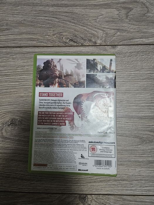 Operation Flashpoint red river de xbox 360