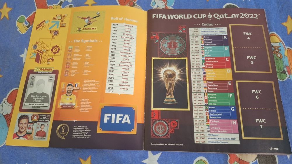 !URGENT VA ROG!Catalog FIFA World Cup Qatar 2022