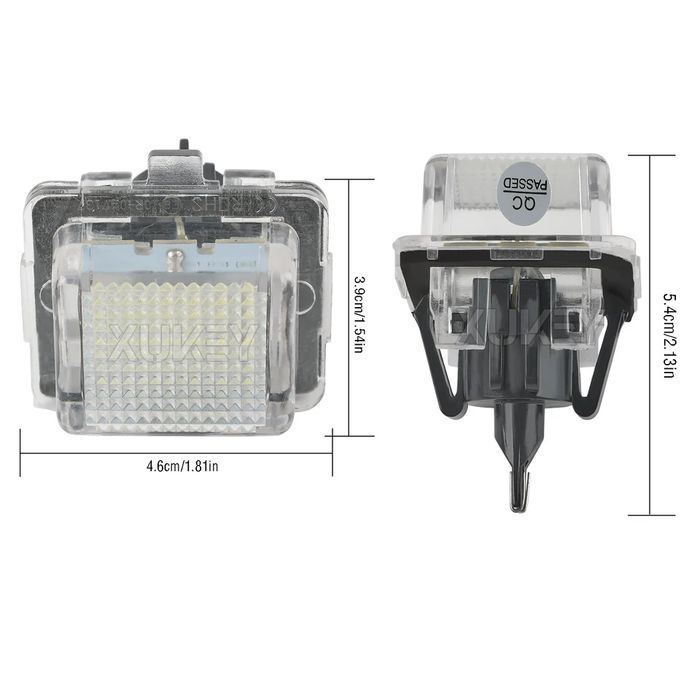 LED Плафони за номера за Mercedes-Benz W204, W221, W222, W212, S212,