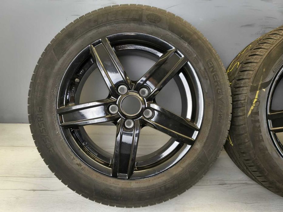 Roti/Jante negre Honda 5x114.3 205/55 R16; Kia, Nissan, Toyota, Dacia