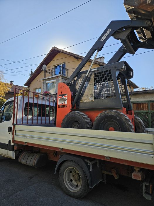 Услуги с мини багер,бобкат и самосвал