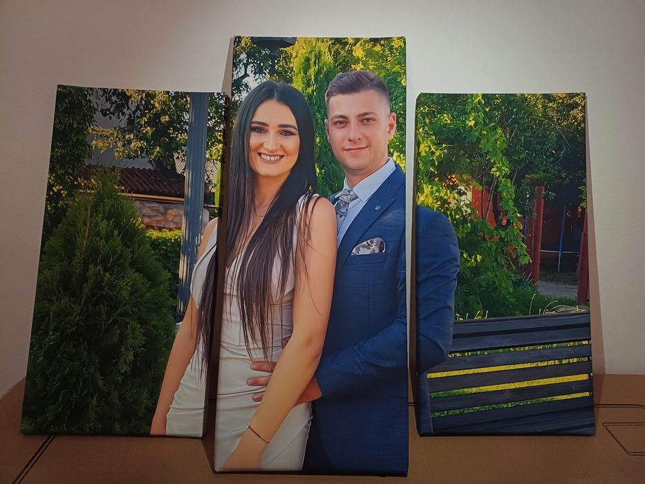 Cadou tablou personalizat, tablou canvas, print pe canvas/panza