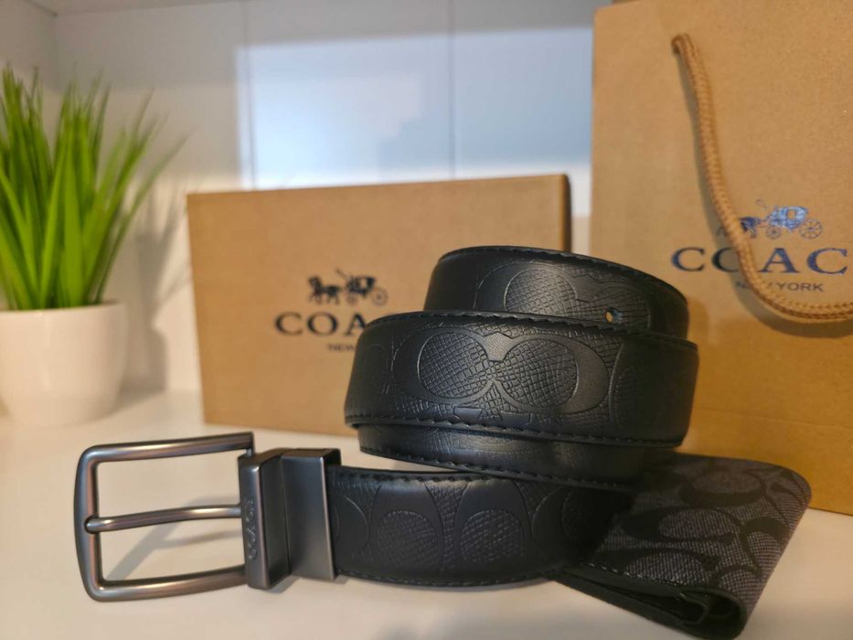 Подаръчен набор от Coach със колан и портмоне