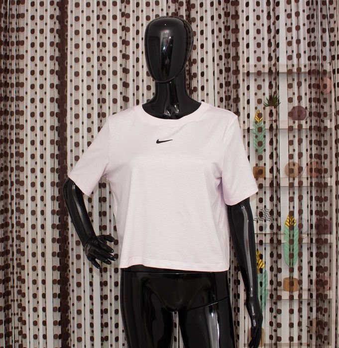 Nike оригинална дамска тениска бледо лилава loose fit S