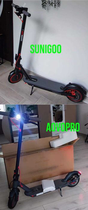 Reducere Trotinete electrice noi! AovoPro 10.5Ah sau cu Camere Comfort