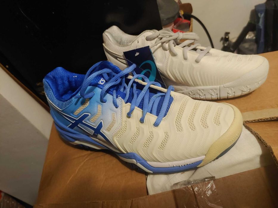 Asics Gel Resolution 7, 41.5, 42, 43.5, pantofi Tenis adidasi