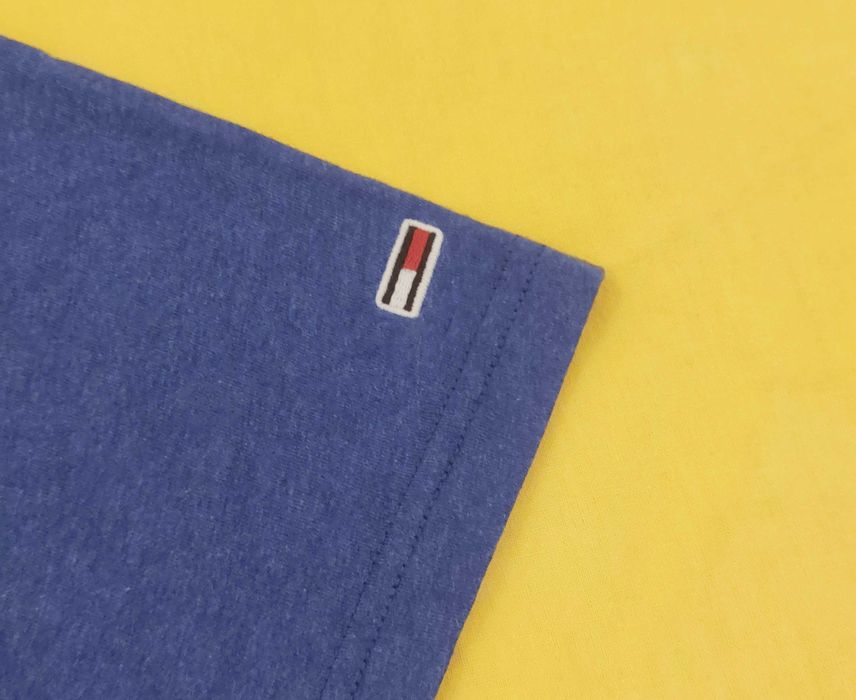 Tricou Tommy Hilfiger - Collar Navy Blue