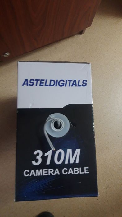 Kabel utp F/UTP yangi ochilmagan 6 karobka bor rangi qora va seriy