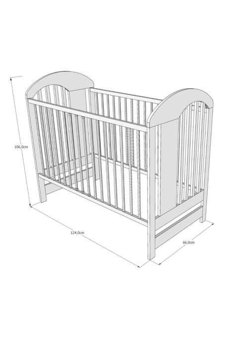 Кошара с матрак 60/120