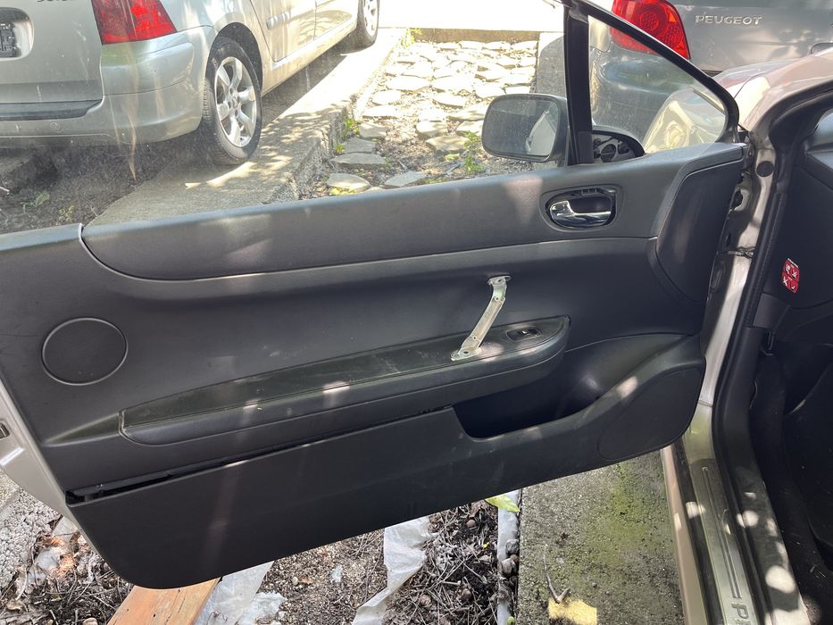 Кожен салон пежо 307 цц 307цц peugeot 307 cc 307cc carbio кабрио