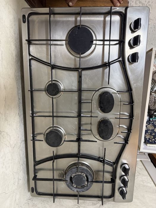 Газовая варочная панель Hotpoint-Ariston, 90 см,