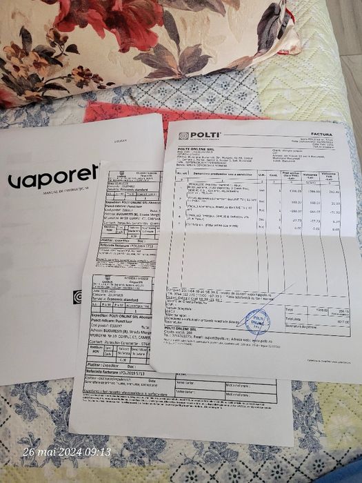 aspirator Polti vaporetto 3 clean