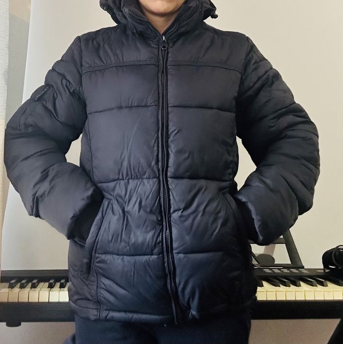 Мужской пуховик 5000тг