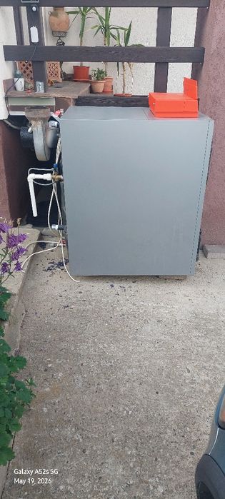Vand centrala pe gazeificare Viesmann vitoligno 100s 25kw