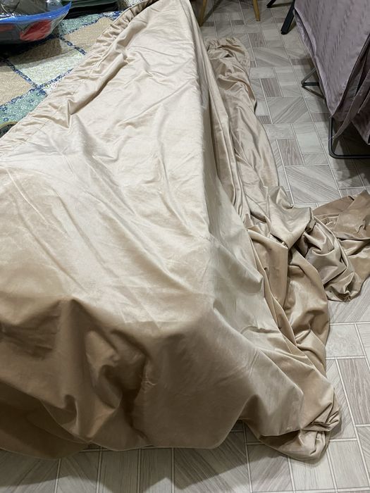 Шторы велюровые плотные