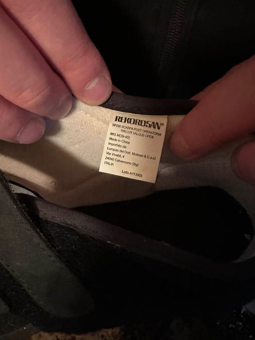 Чифт ортопедични постоперативни обувки 39-40