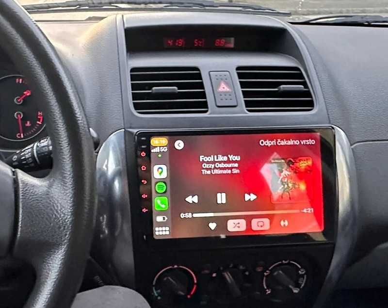 Мултимедия Fiat Sedici/Suzuki SX4 Android навигация