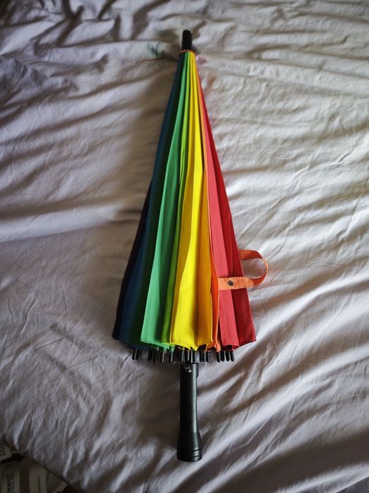 Зонтик очень красивый , большой .