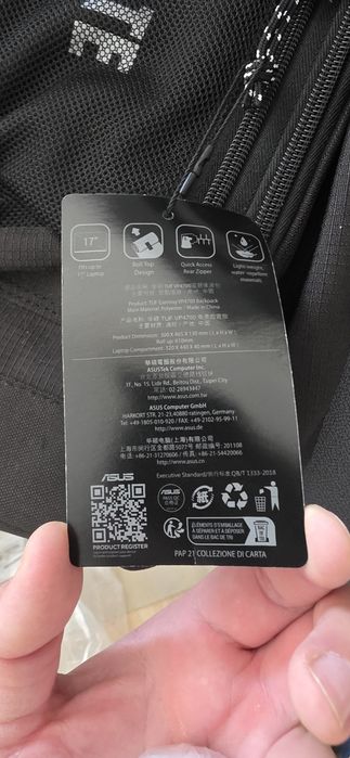 Раница за лаптоп ASUS VP4700 TUF 17" черна