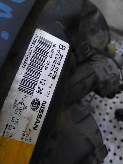 Far dreapta nissan qashqai j10 26010br00b 1el01033512
