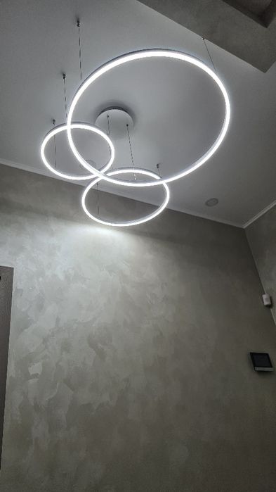 Люстра  диодная 3 кольца