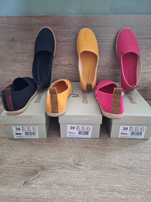 Комплект 3 чифта дамски еспадрили номер 39