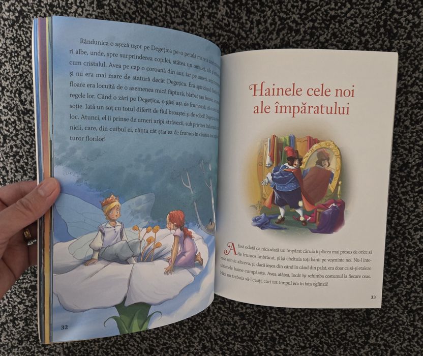 Set 2 Cărți de povești pt.copii +3ani - stare excelentă