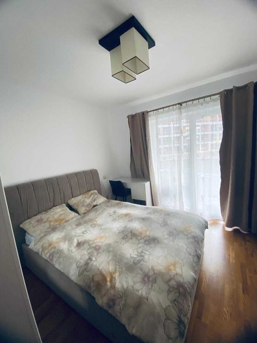 Ofer spre închiriere un apartament luminos și modern, situat în complexul rezidențial Mon Jardin Residence, strada Soporului, nr. 29 .