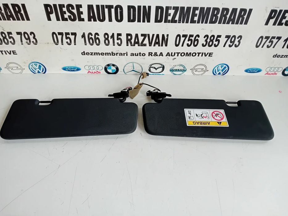Parasolare Parasolar Stanga Dreapta Alfa Romeo Stelvio Quadrifoglio Negre An 2017-2022