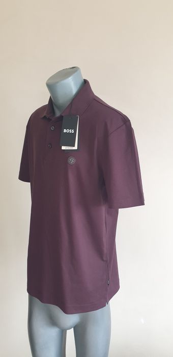 Hugo Boss C -Parris 01 Mercerised Cotton M НОВО ОРИГИНАЛ Мъжка Тениска