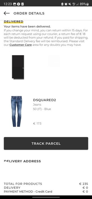 3 perechi de blugi Dsquared2 50IT