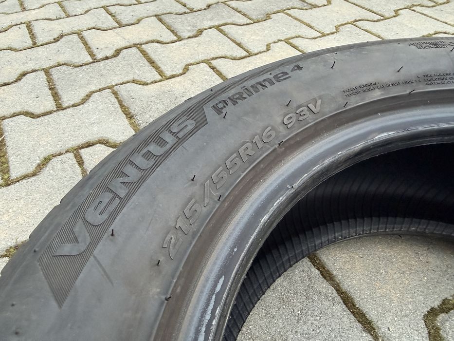 2бр. Летни Гуми С Борд 215/55R/16 -HANKOOK- DOT:5022- 5.6мм. *50€ за 2бр.*