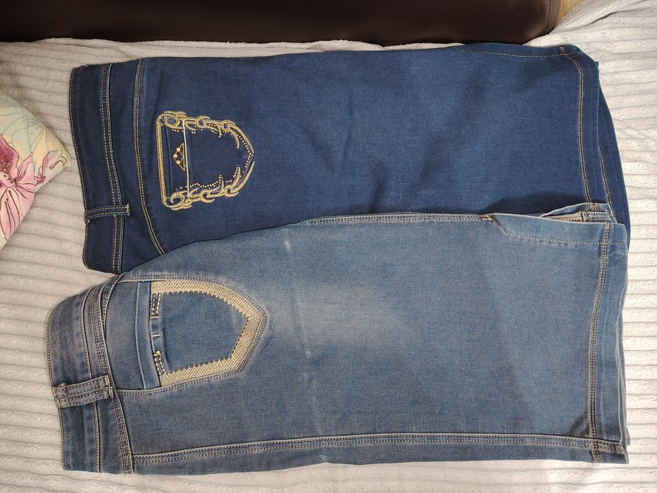 Юбка джинсовая большой размер