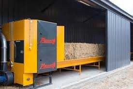 Centrala Termica pe baloti de paie pt sera, ferma pui, uscator cereale