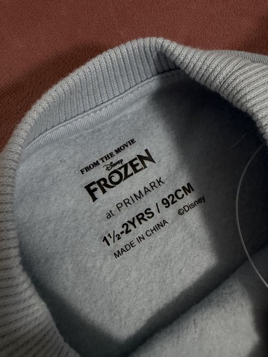 Bluza Primark Frozen 92 cm noua cu eticheta